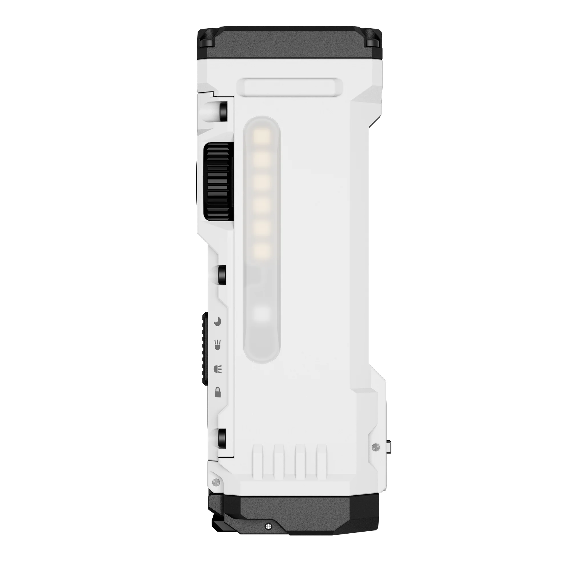 مصباح يدوي WUBEN X4 EDC بحد أقصى 1500 لومن USB-C قابل لإعادة الشحن مع بطارية 3400 مللي أمبير في الساعة - أبيض