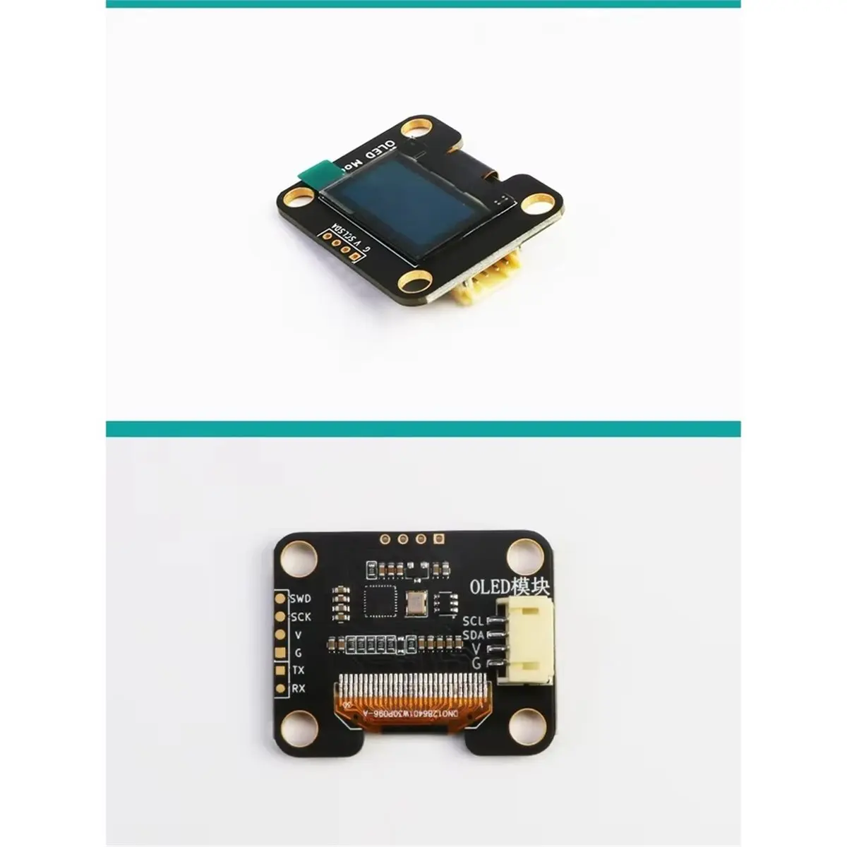 40x32mm 5V 0.96-Inch OLED Display Module LCD Screen IIC/SPI Without Font Version