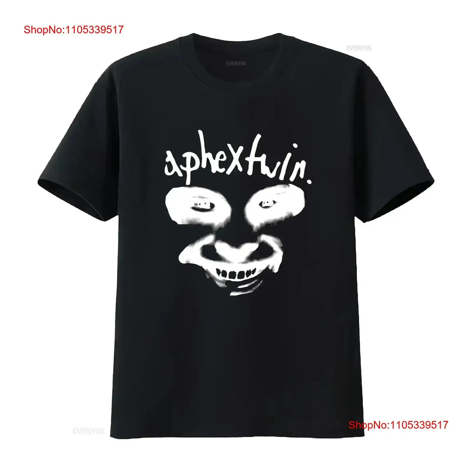 Aphex Twin I Care Because You Do T Shirt For Man Women LB2326 long sleeves vintage Washed fashion Soft designer clothes Stylish