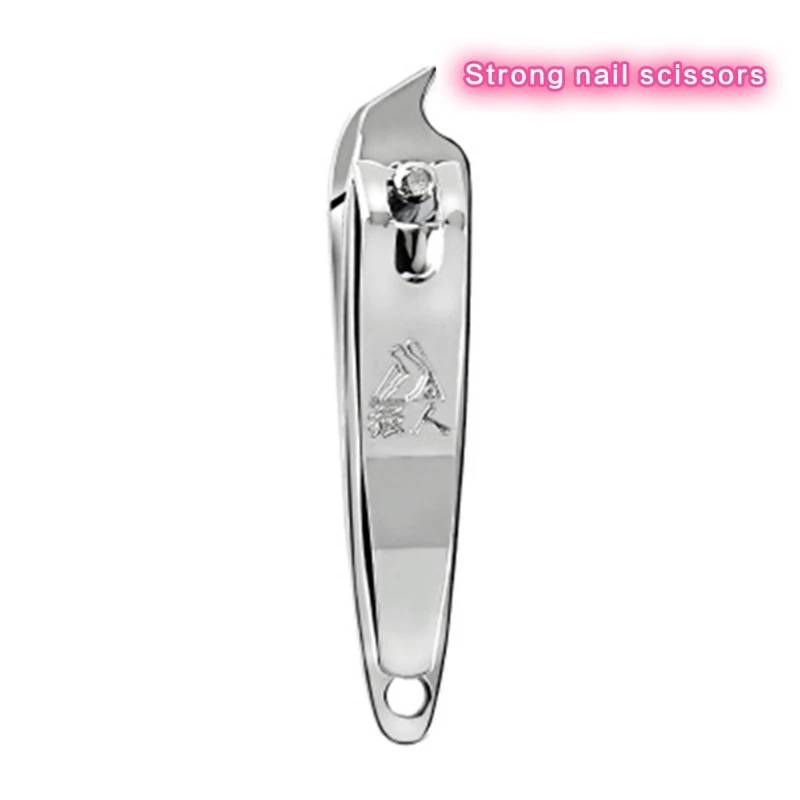 2PCS Stainless Steel Slanted Edge Nail Cutting Clippers Pedicure Manicure Tool Slanted Tip Cuticle Cutter