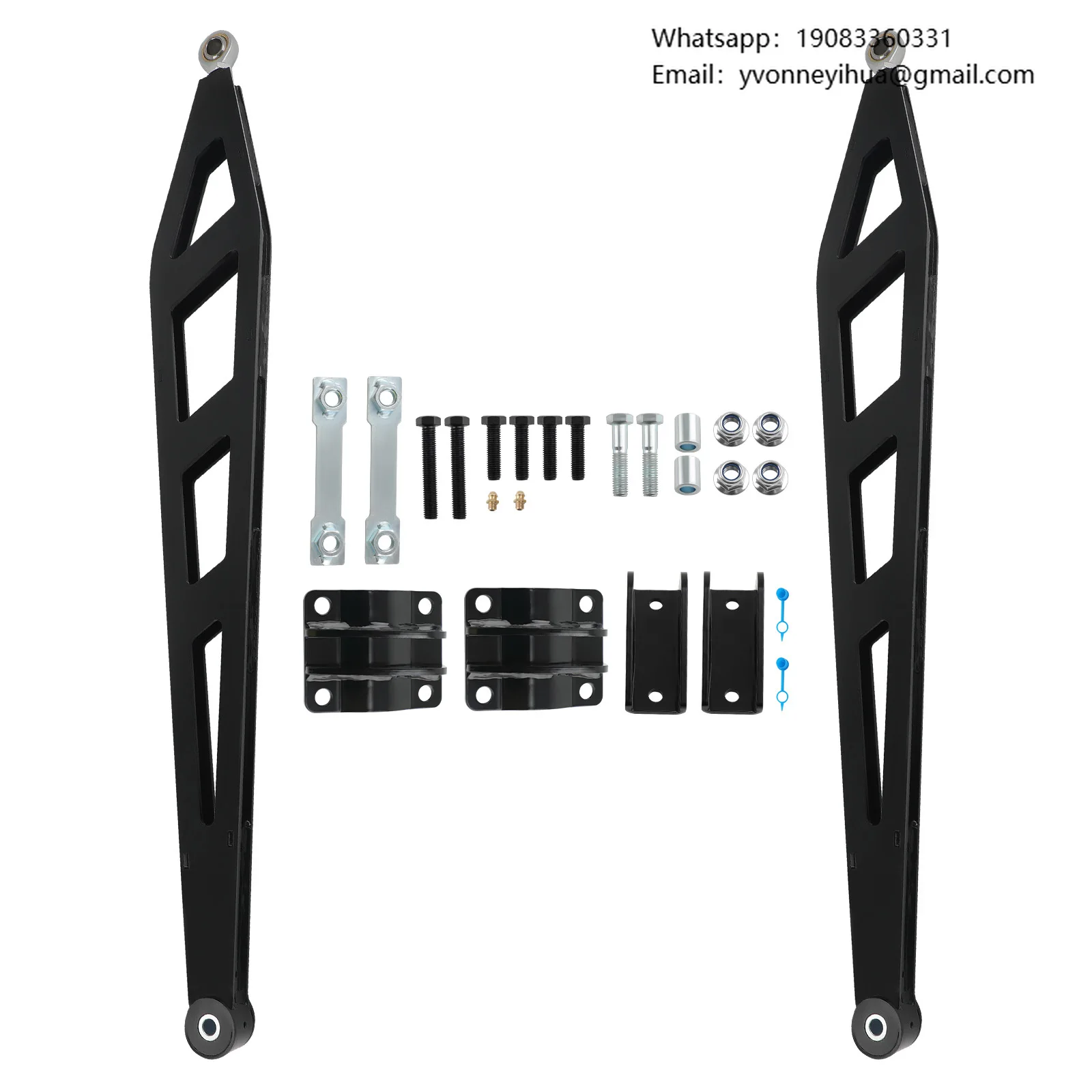 

7.5" Lift Rear Traction Bars For 2007-2018 Chevy Silverado GMC Sierra 1500 4WD