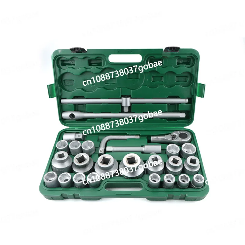 مجموعة أدوات مكونة من 26 قطعة من الأكمام شديدة التحمل، مجموعة أدوات سداسية، ضمان تلقائي لإصلاح السيارات #1