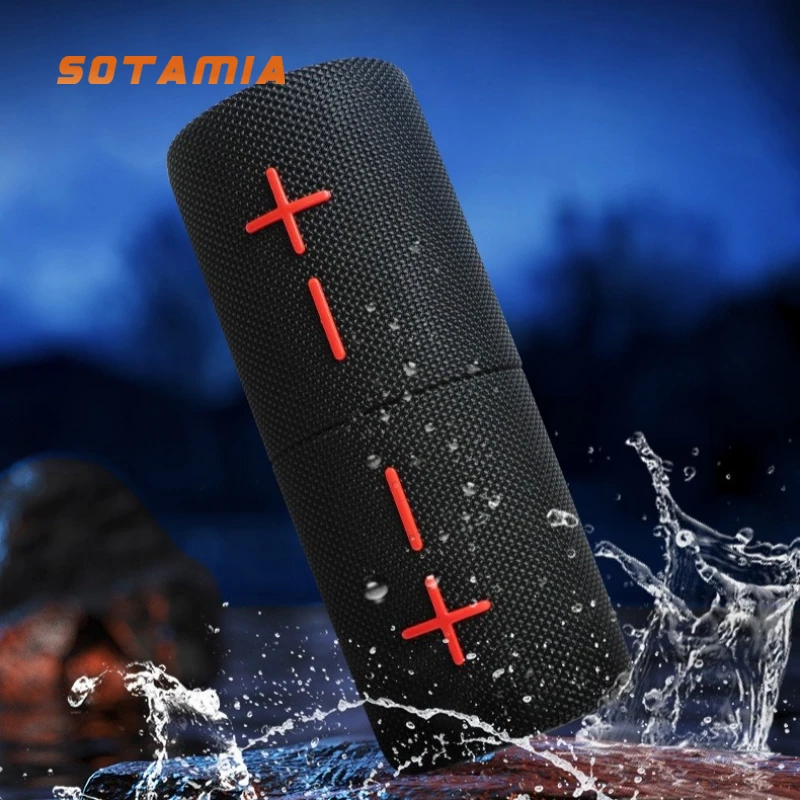 

SOTAMIA TWS Водонепроницаемый магнитный Bluetooth-динамик RGB Красочный сабвуфер S11 Портативный беспроводной уличный динамик Аудио Саундбар