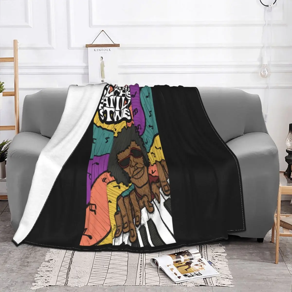 New Popular Sly And The Family Stone Punk Band Mens Black Size S 3Xl New Print Throw Blanket