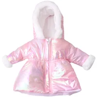 43 cm Doll Clothes Down Jackets Warm Coat for American Girl Doll Accessories Fashion New Baby Born Down Jackets Suit 18inch Doll 4