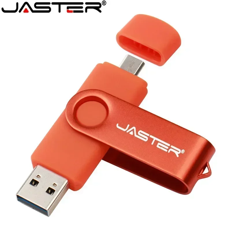 3 Ni 1 Phone Micro USB Pen Drive 64GB Rotatable Flash Drives 128GB With TYPE-C Memory Stick 64G Real Capacity U Disk 32GB 16GB