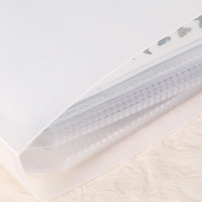 مسمار الفن ملصقات تخزين كتاب ألبوم فارغ الشارات جمع حامل مُنظِم عرض دفتر أدوات مانيكير