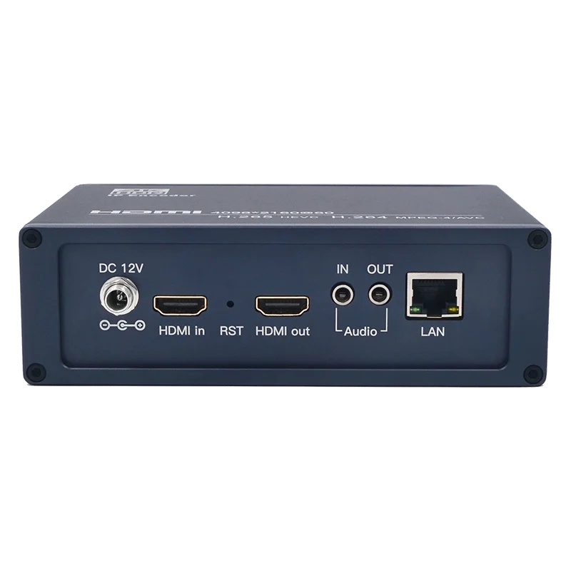 H265 4k60 HDMI to IP Video Encoder Plus HDMI Loop Out