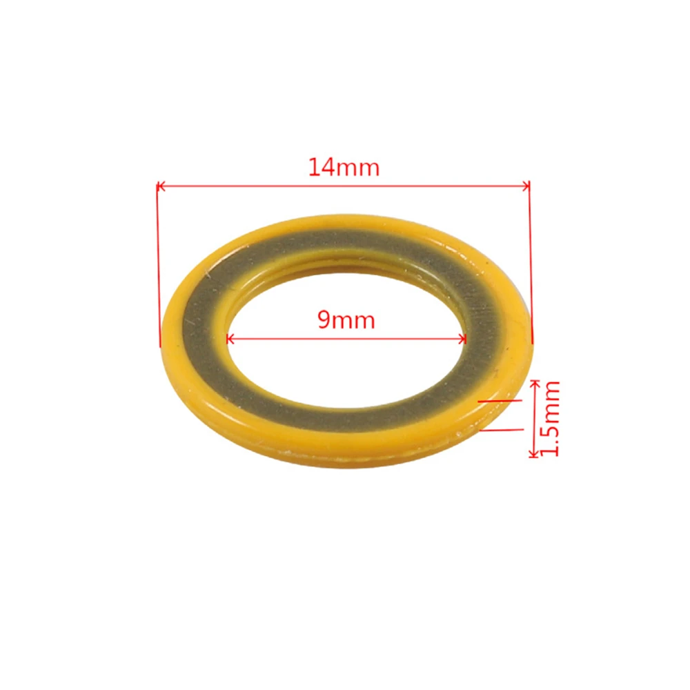 

for Mercury Mariner Gearcase Drain Plug Seal Washer Gaskets for MerCruiser Stern Drives 26-830749 6Pcs