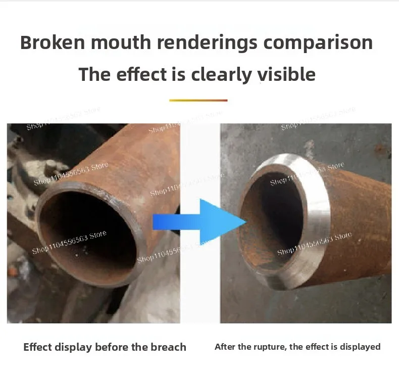 Electric Internal Expansion Pipe Beveling Machine Handheld Multifunctional Grinder Stainless Steel Pipe Flat Mouth Chamfer