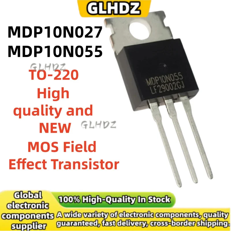 10-30PCS MDP10N027 MDP10N055 TO-220 MOS Field Effect Transistor brand new in stock