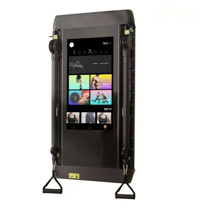 Hot Sale Comprehensive Intelligent Trainer Touch Screen Wall-Mounted Steel Arm Fitness Equipment Fitness Mirrors