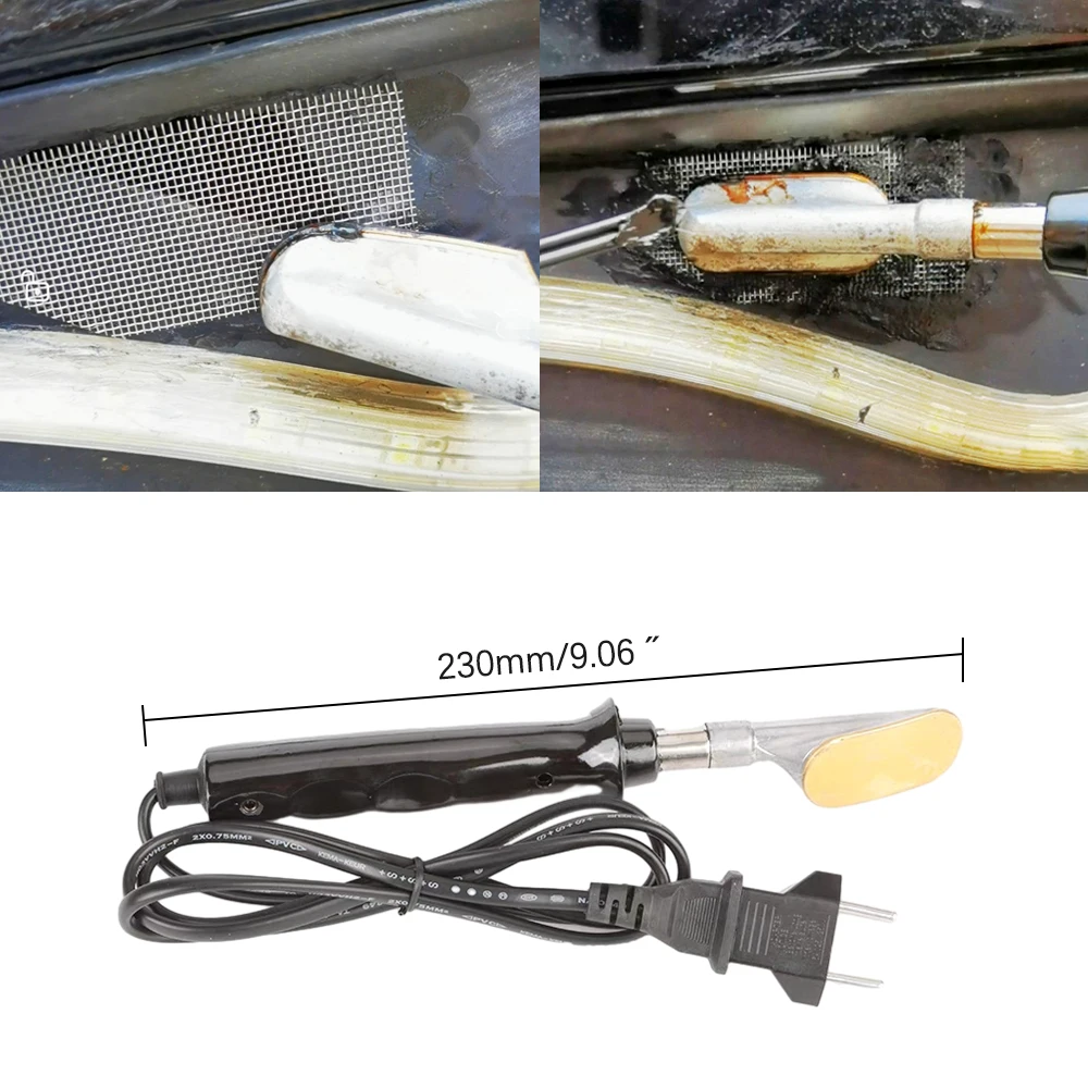 Electric Soldering Iron 220V 50W With Plastic Handle Flat Tip for Car Bumper Auto Handheld Plastic Welding Machine Repair Tools