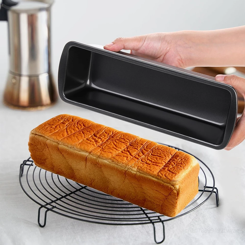 Rectangular Baking Bread Loaf Pan Carbon Steel Nonstick Brownies Toast Loaf Pan DIY Kitchen Supplies Cake Bakeware Pan