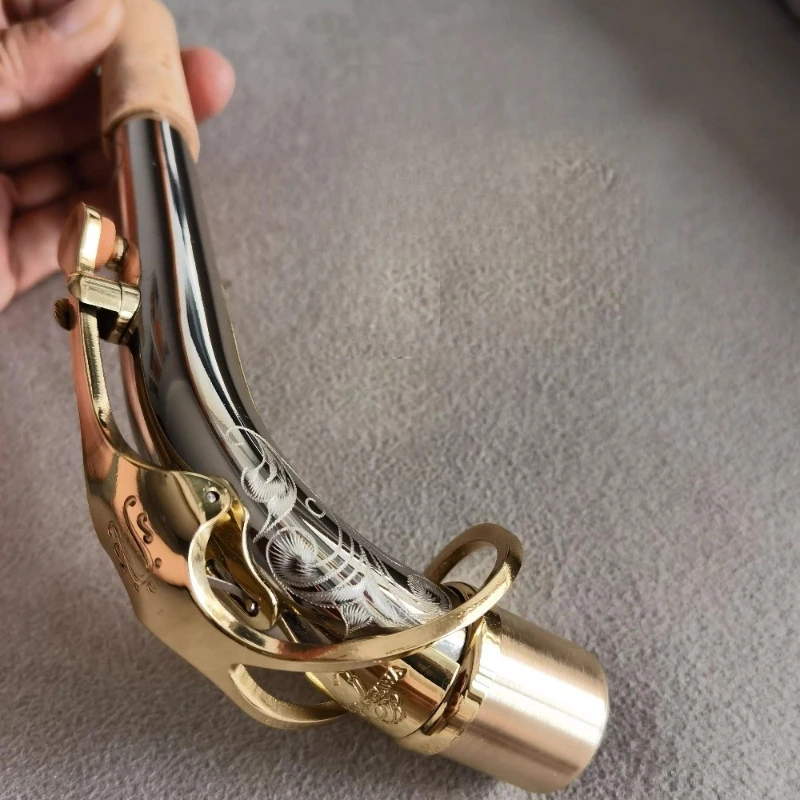 

Saxophone brass bending neck drop E midrange bending neck bending thread good sound can be customized