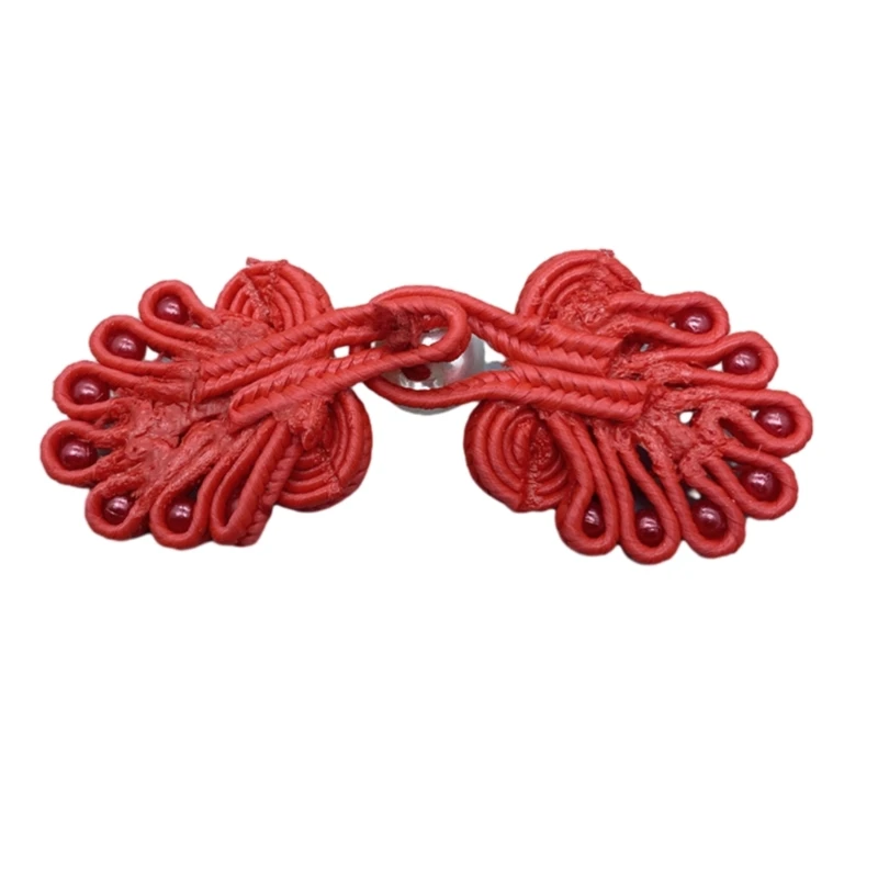 Chinese Cheongsam Buckle Traditional Knot Fastener Pig Nose Knot Buttons DIY Handcraft Clothing Decorative Accessory