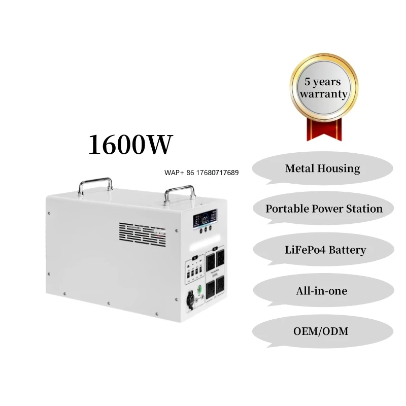 Solar generator 300w 500w 800w 1200w 1600w Solar portable power station 2000w
