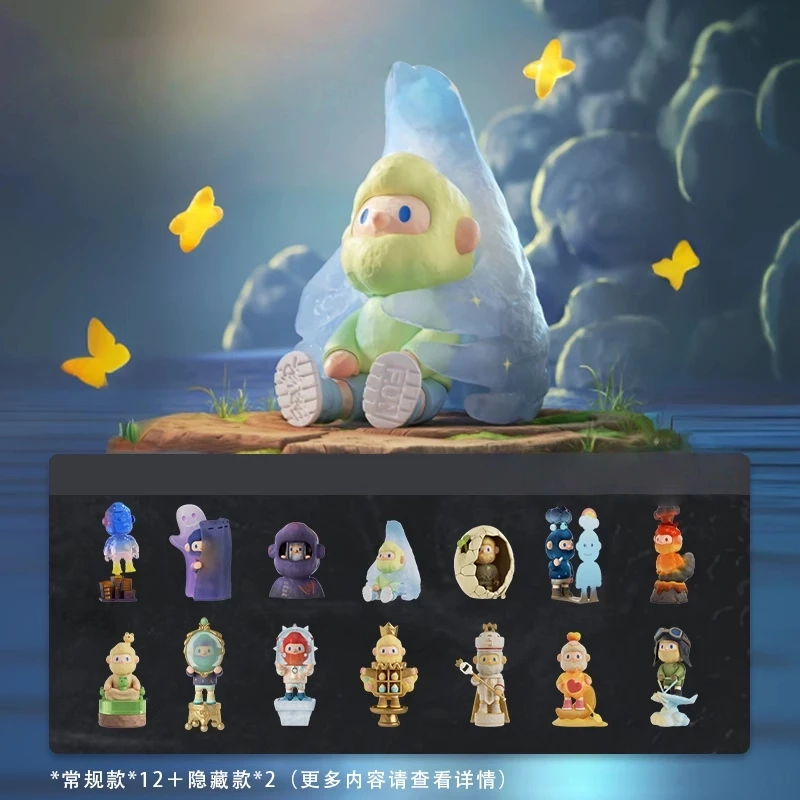 Finding Unicorn FARMER BOB Wenn Emotionen reaktioniert, Blind Box-Figur, Sammler-Desktop-Display für Fans