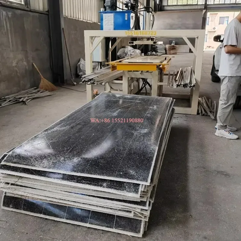 wmwmnu CE Certified Rapid All in One Solar Module Disassembly Equipment for Urban Mining Facility with 1 Year Warranty