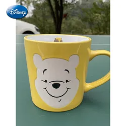 Disney Winnie the Pooh Cute Pooh Bear Water Cup Ceramic Cup Mug Coffee Milk Cup Large Capacity