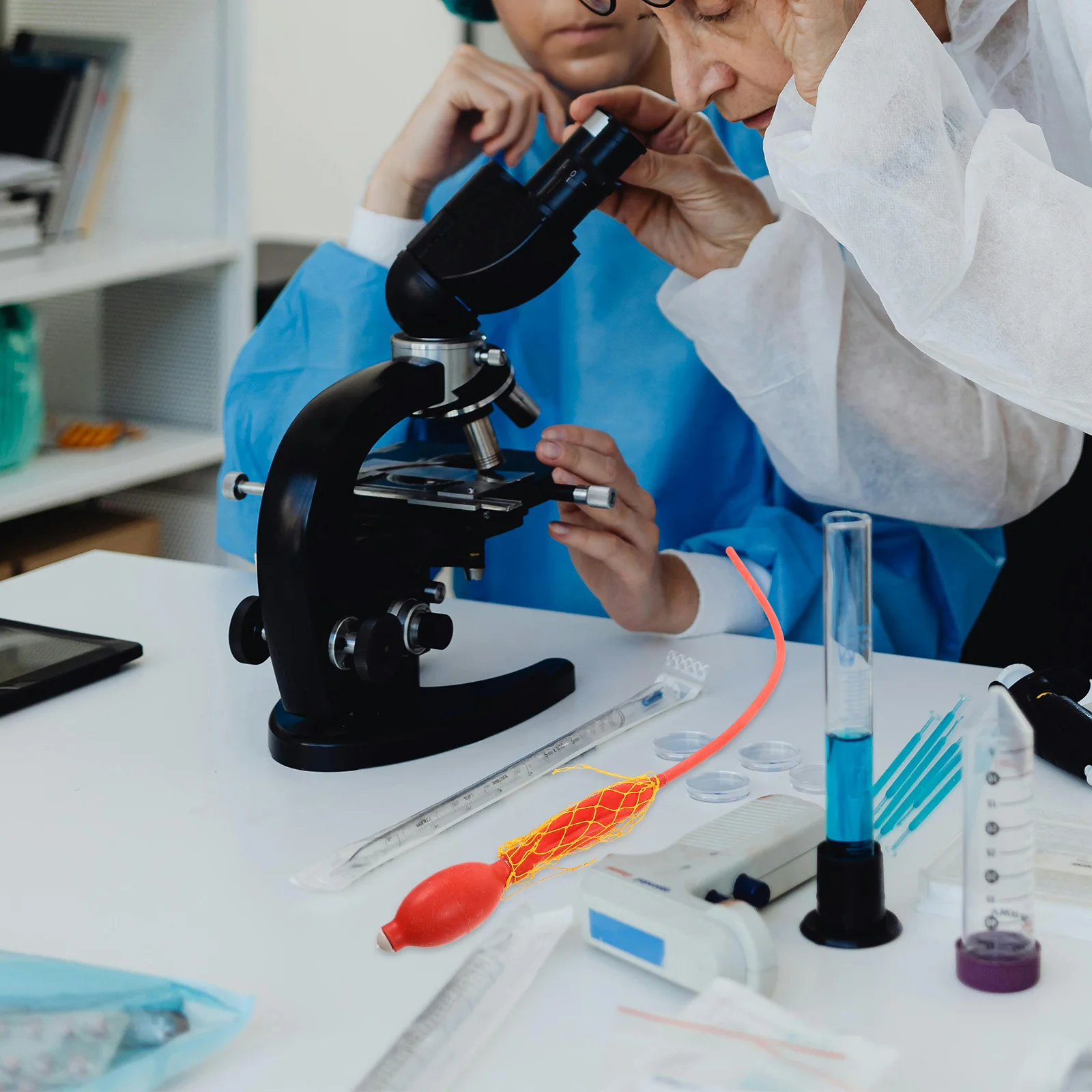 

Latex Quantitative Pipette Ball for Lab Transfer Suction Efficient Sampling Tool for Teaching Science Experiments and Research