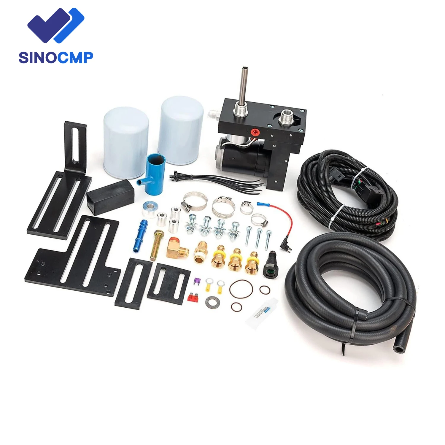 

165GPH TSC11165G Diesel Fuel lift pump System Fit For 2011-2014 6.6L GMC Chevy Duramax LML Silverado 2500 3500 HD