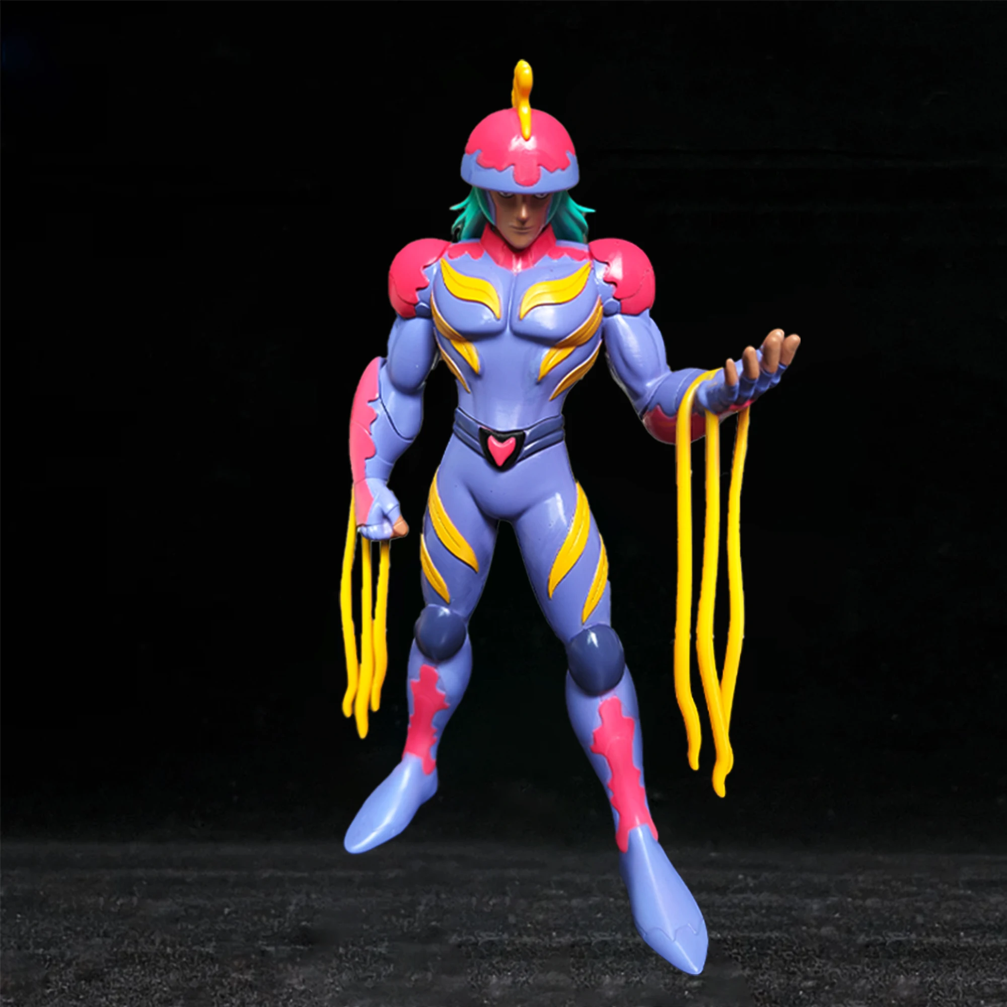 

Saint Seiya Ghost Saints Team Geist/Sea Serpent/Dolphin/Медуза Статуя из смолы GK Фигурка Коллекционная модель