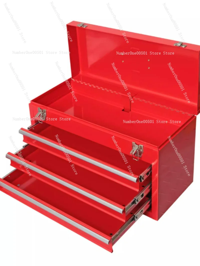 Portable Multi-function Toolbox, Household Set, Combination Tool Storage Box, Double Layer Drawer, Repair Tool