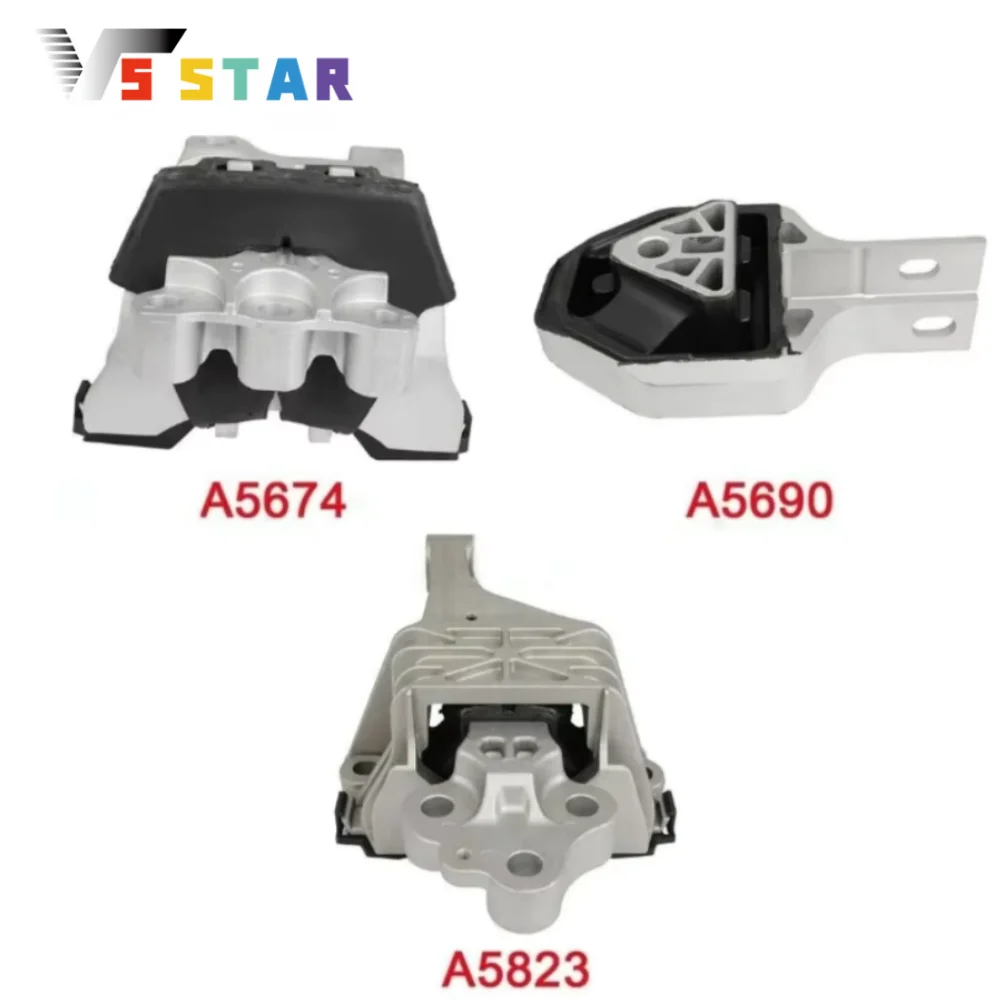 

68081488AH 68081488AC 68081488AD 12410630 Aluminum Engine Motor & Trans Mount For 2013-2016 Dodge Dart 2.0L 2.4L Sliver EM-0338