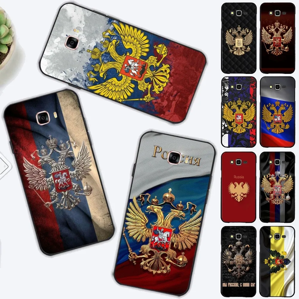 Russia Russian Flags Emblem Phone Case For Samsung J 7 plus 7core J7 neo J6 plus prime J6 J4 J5 Mobile Cover