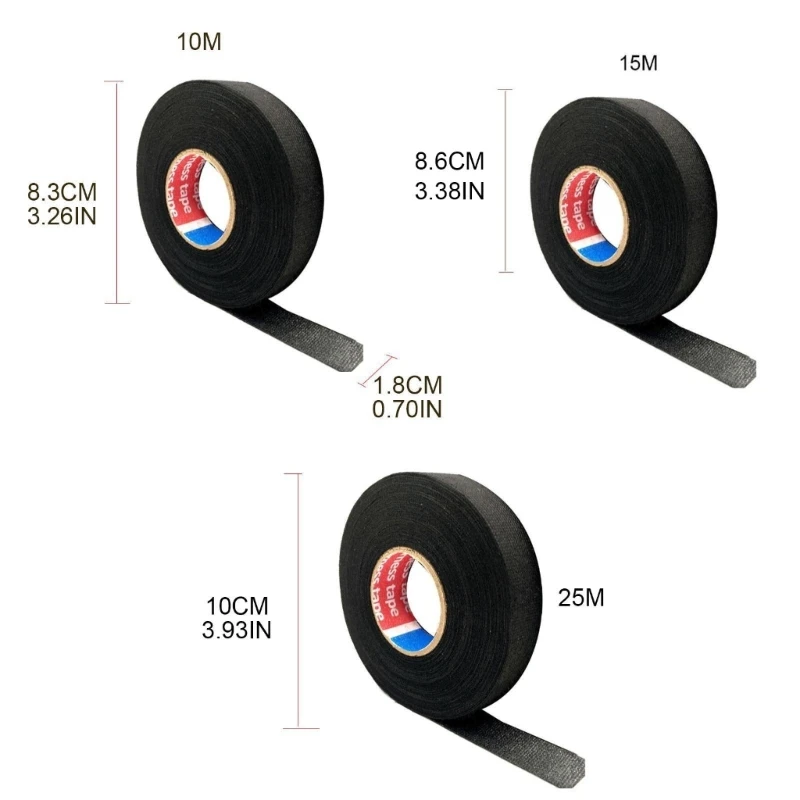 내열성 천 패브릭 테이프 자동차 케이블 전문 케이블 랩