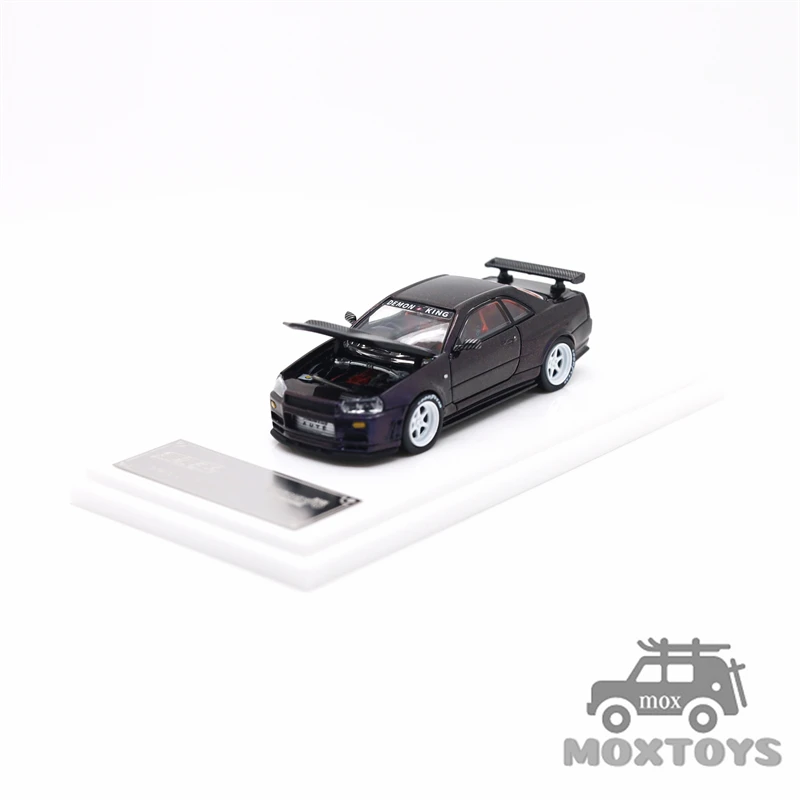 Demon King Auto 1:64 GTR / F40 / Huayra / ONE:1 Singapore AUTOEXPO 2025 مع تشيس Diecast Model Car