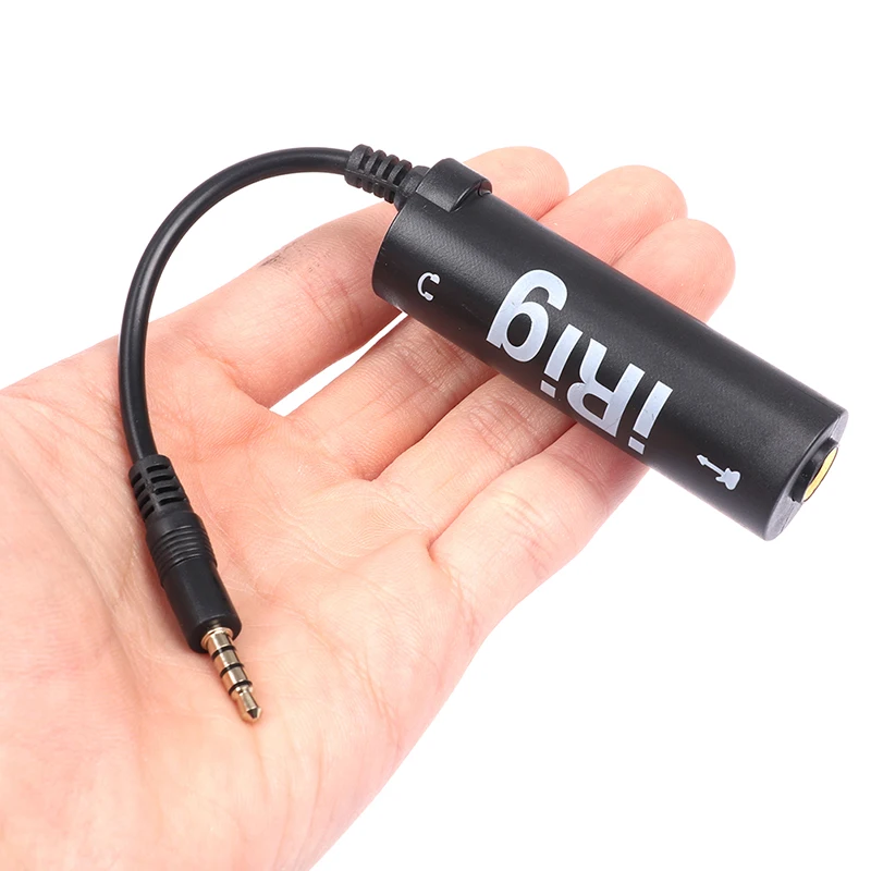 1pcs Hot! For Irig Phone Guitar Interface Converter - Replace Guitar Effects with Mobile Device Compatible Adapter High Quality