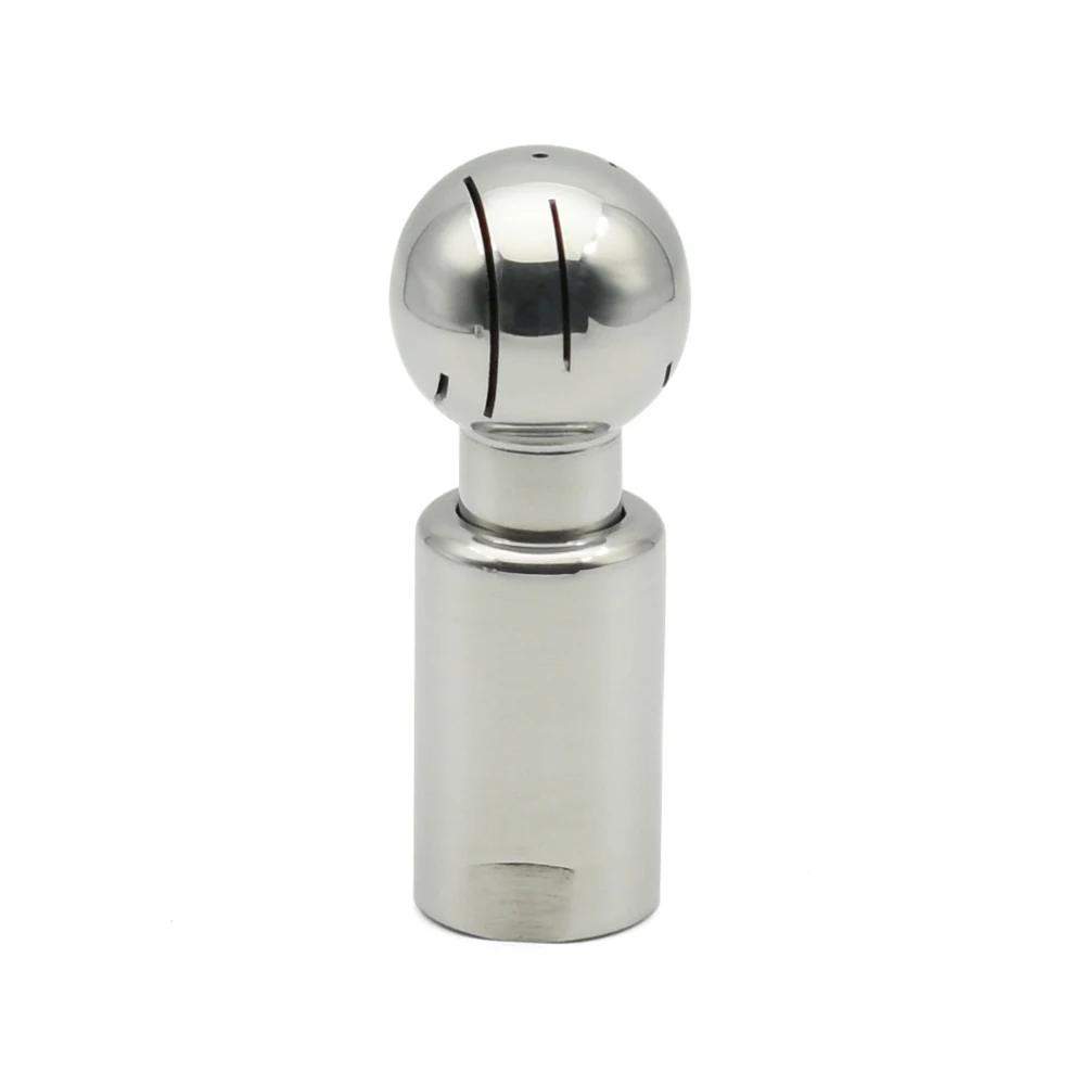 304 Stainless Steel Internal Thread Rotary Cleaning Ball Inner Wire Sanitary Grade Factory Direct Rotary Cleaning, Ball Cleaner