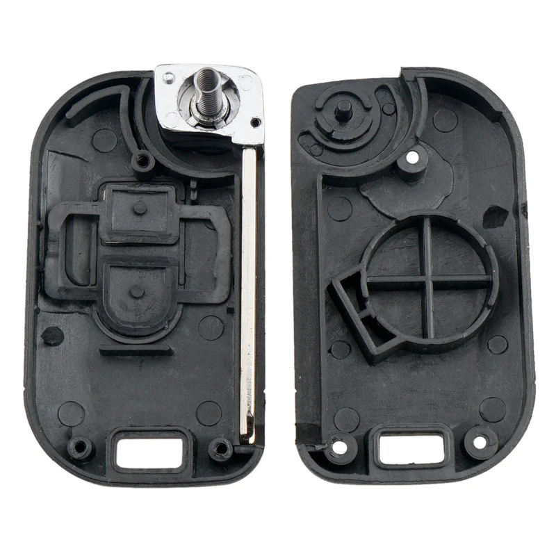 2 Buttons Key Case Fob Cover for Nissan Qashqai /Micra Navara/Almera Note Sunny Flip Folding Modified Remote Key Shell