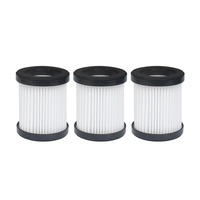 3PCS HEPA Filter for MOOSOO XL-618A Wireless Handheld Vacuum Cleaner Filter Elements Replacement Accessories Parts