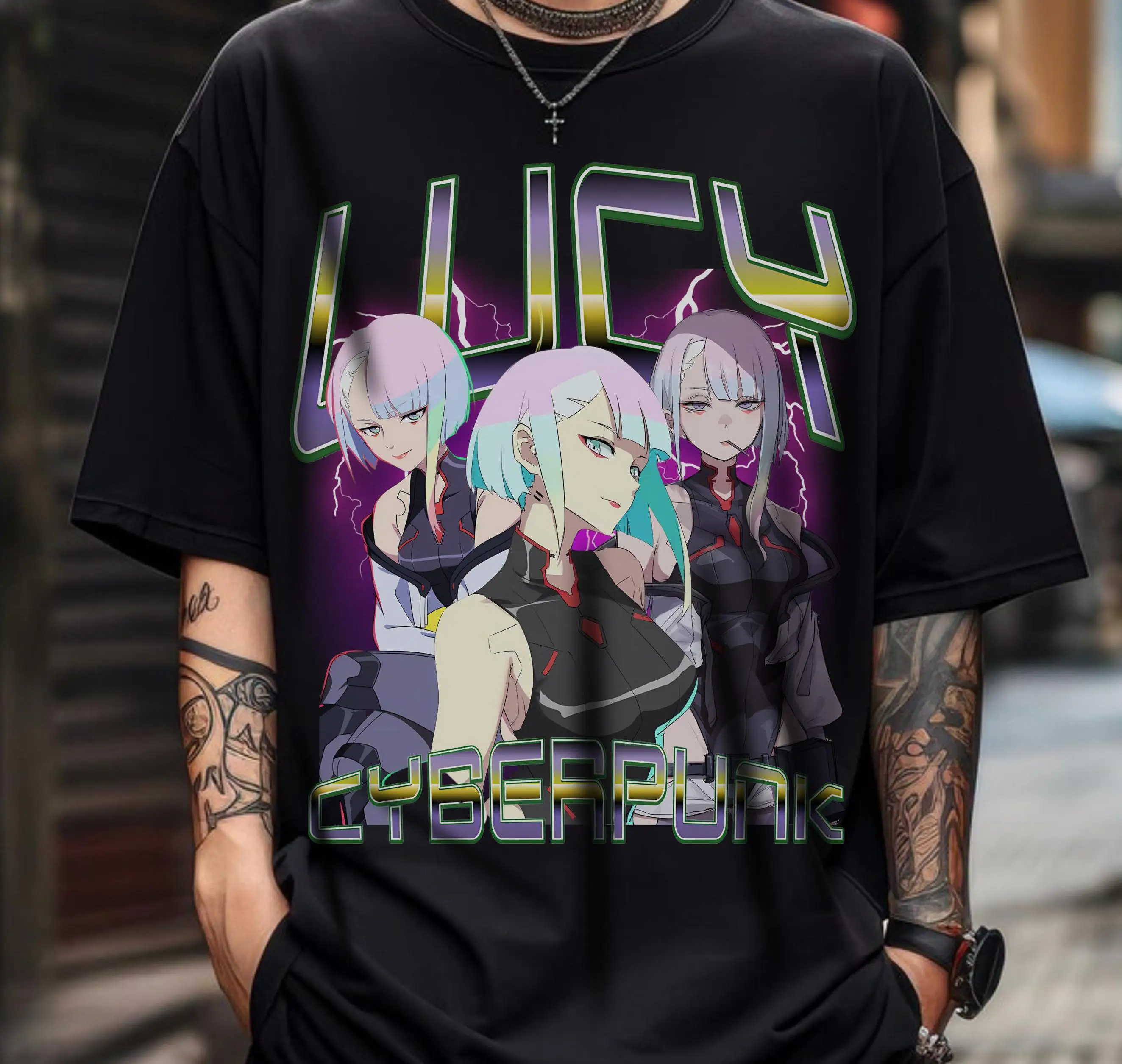

graphic t shirts Unisex T-shirt man clothes high street anime summer cartoon