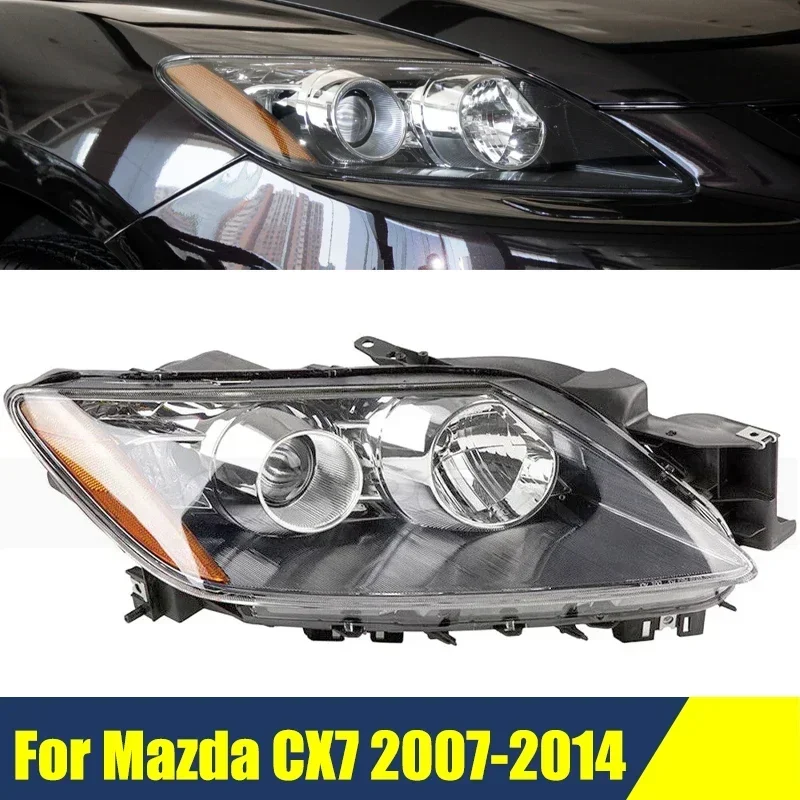 Xenon/Halogen Front Bumper Headlight Headlamp For Mazda CX7 CX-7 2007-2014 Head Light Head Lamp