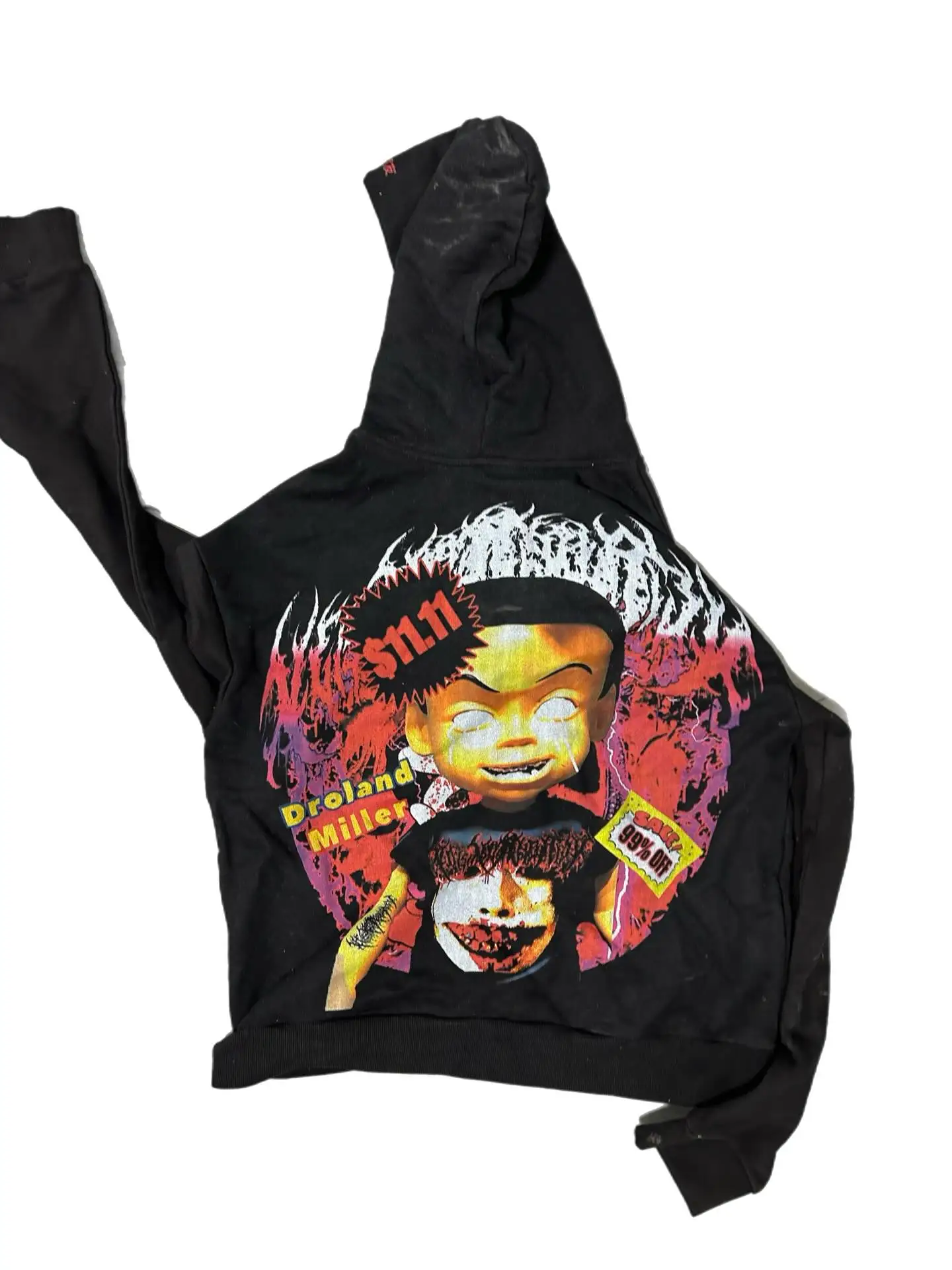 

Винтажная толстовка в стиле Харадзюку в стиле хип-хоп, большие уличные топы в стиле готики, толстовки в стиле гранж, женская толстовка для пар, готическая одежда Y2k