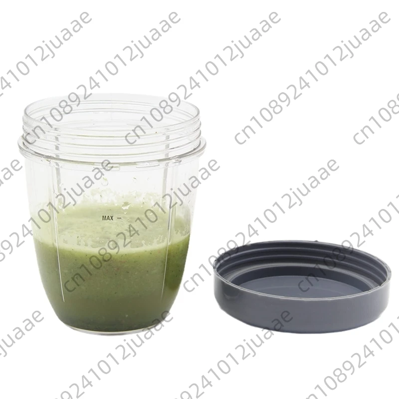 Copos de liquidificador e tampas planas, peças de reposição compatíveis com espremedor de liquidificador nutribullet 600w, 900w, copo de 18oz