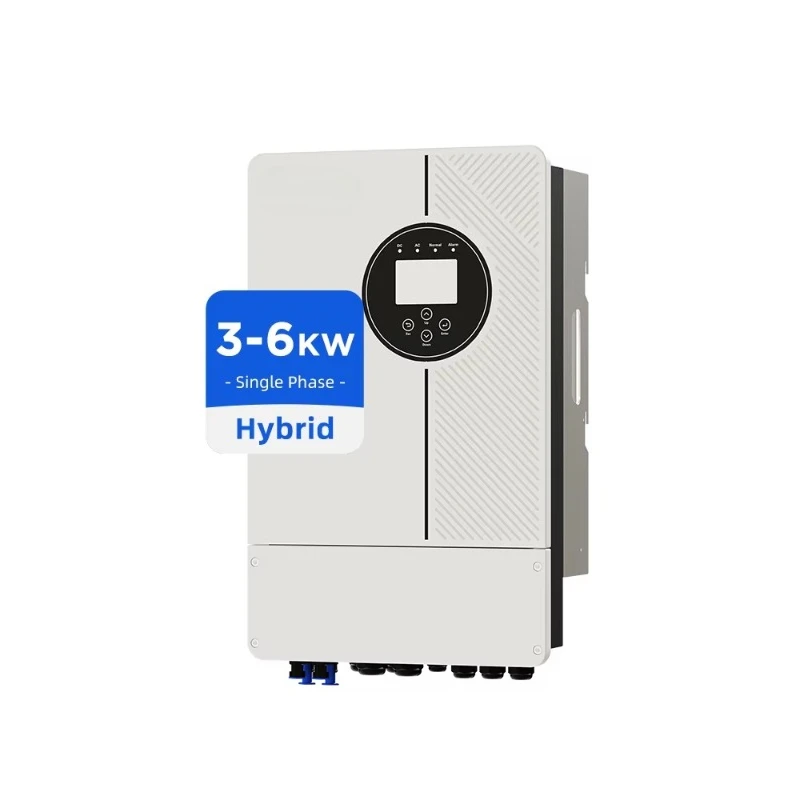Solar Dual PV String Inputs 5kw Hybrid Solar Inverter