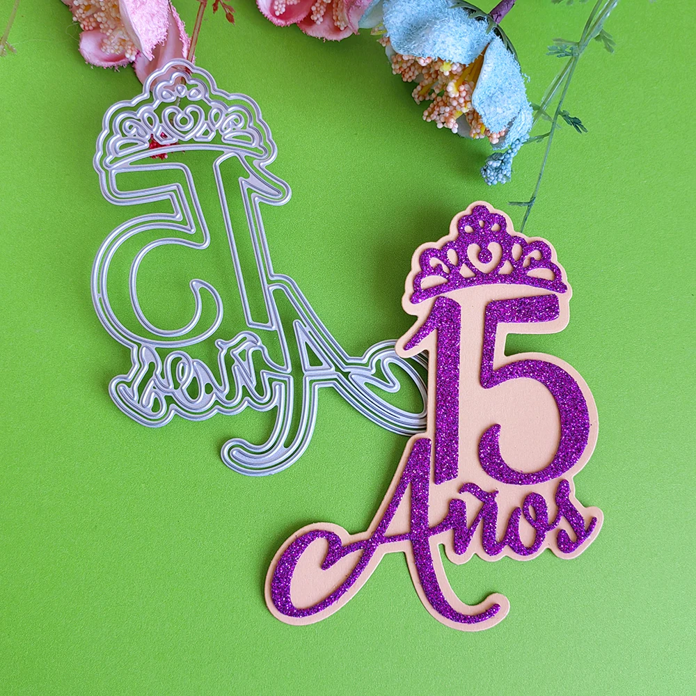 Exquisite 15 AUOS cutting dies DIY scrapbook, embossed card, photo album decoration, handmade crafts