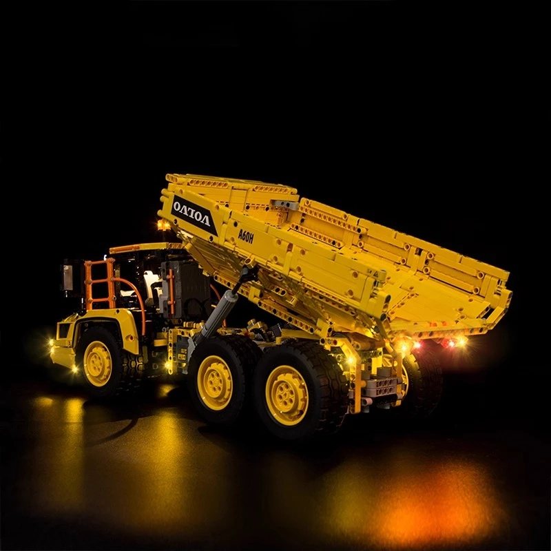 LED Lighting Set Suitable for Technic 6x6 Volvo Articulated Hauler 42114(Not Including Building Blocks)