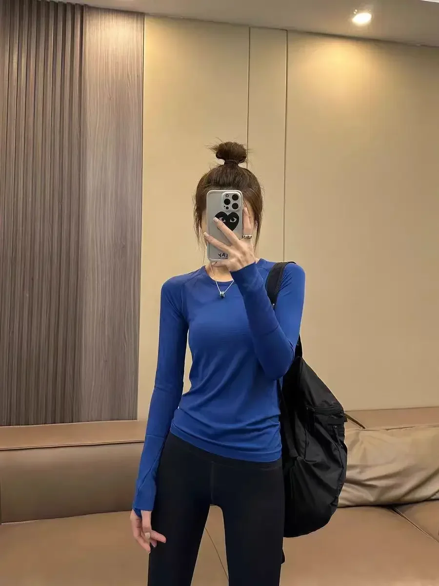 Lemon Swiftly Tech 2.0 T-shirt sportiva da donna a maniche lunghe Traspirante ad asciugatura rapida Yoga Fitness Corsa Camicie a maniche lunghe Top