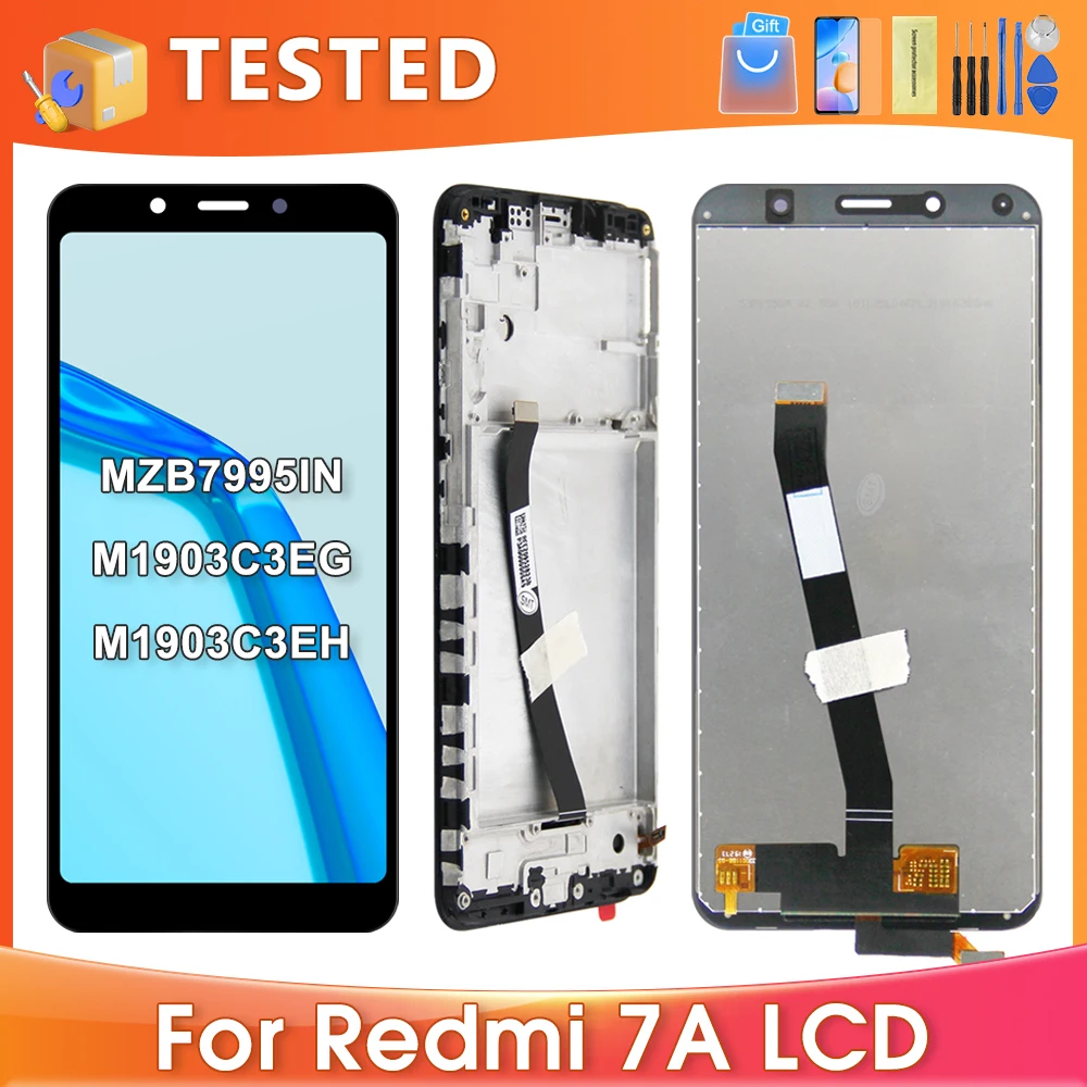 

5.45''For Xiaomi Redmi 7A For MZB7995IN M1903C3EG M1903C3EH LCD Display Touch Screen Digitizer Assembly Replacement