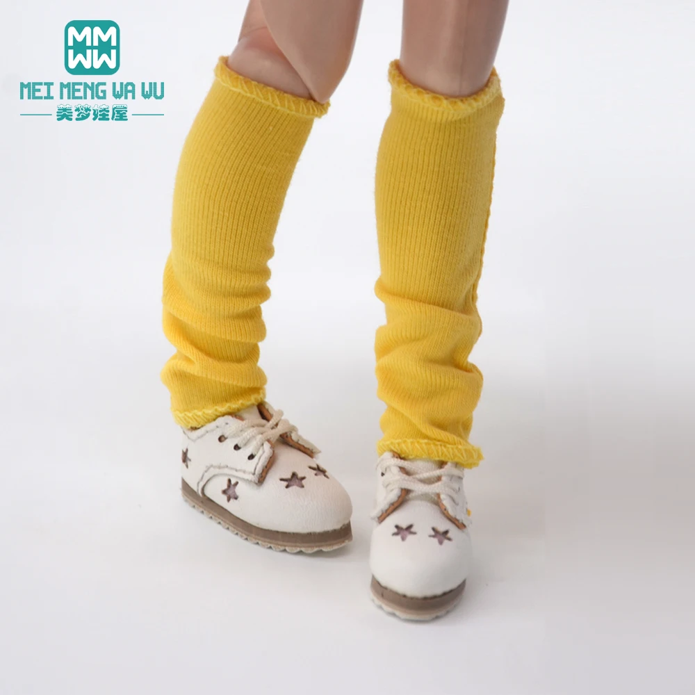 Neues Blyth-Puppenzubehör für 28–30 cm Azone OB22 OB24 Socken Beinsocken Faden rosa, weiß, gelb, braun – Detail 5