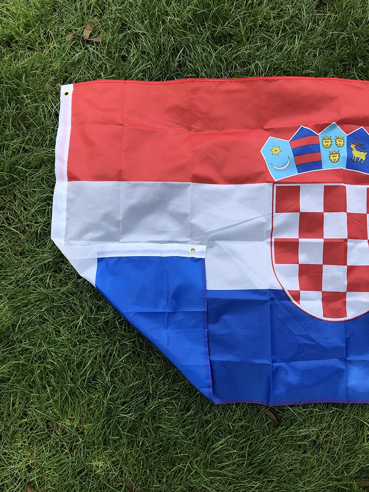 Bandera Croacia poliéster alta calidad colgante interior exterior