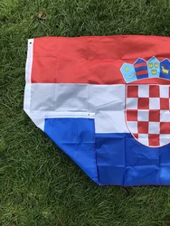 Bandera Croacia poliéster alta calidad colgante interior exterior
