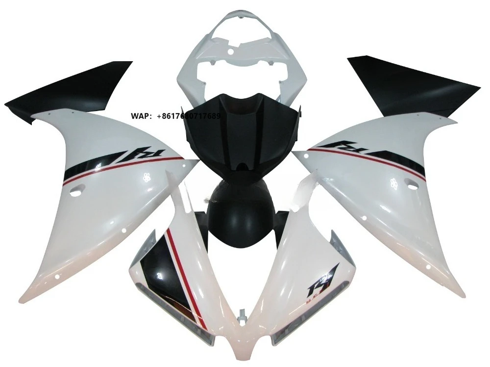 

Motorcycle Fairing Kits for YZF R1 YZF1000 2013 2014 White Black