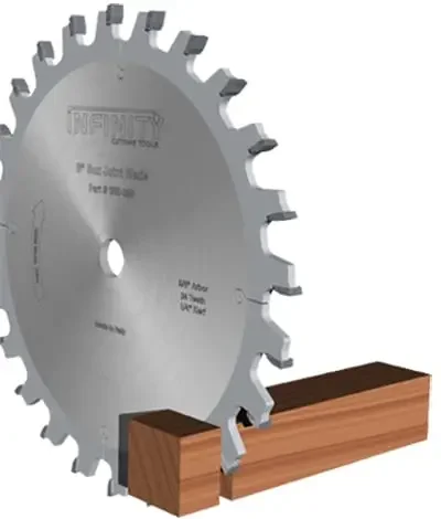 Cutting Tools 8" Flat-Top Dado Saw Blade - 1/4" Kerf